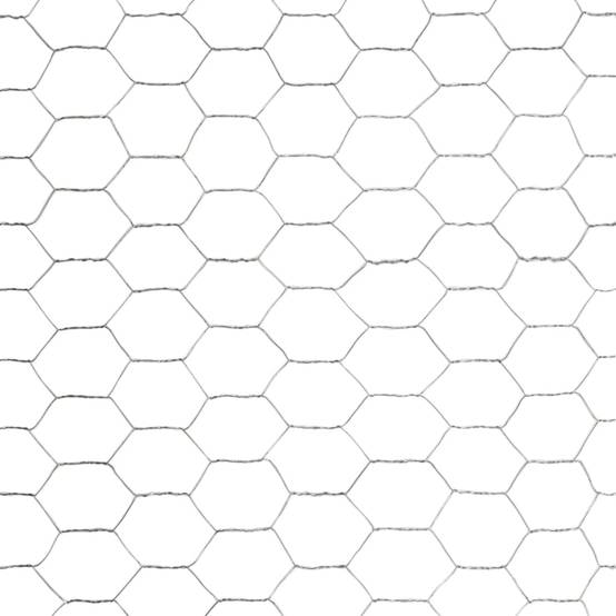 ComfortXL - Grillage Poule Acier Galvanisé Enclos Clôture Souple 25x1,2m Argent - ComfortXL Outdoor Living - Image 4