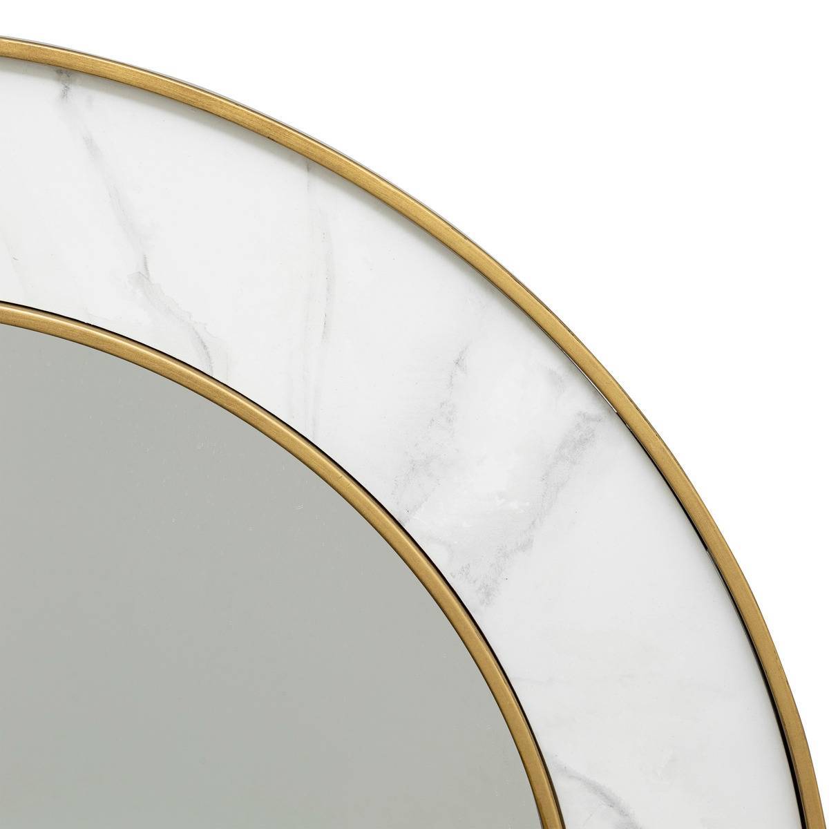 Atmosphera - Miroir "Alisha" blanc D74cm - Atmosphera Créateur d'intérieur - Image 5