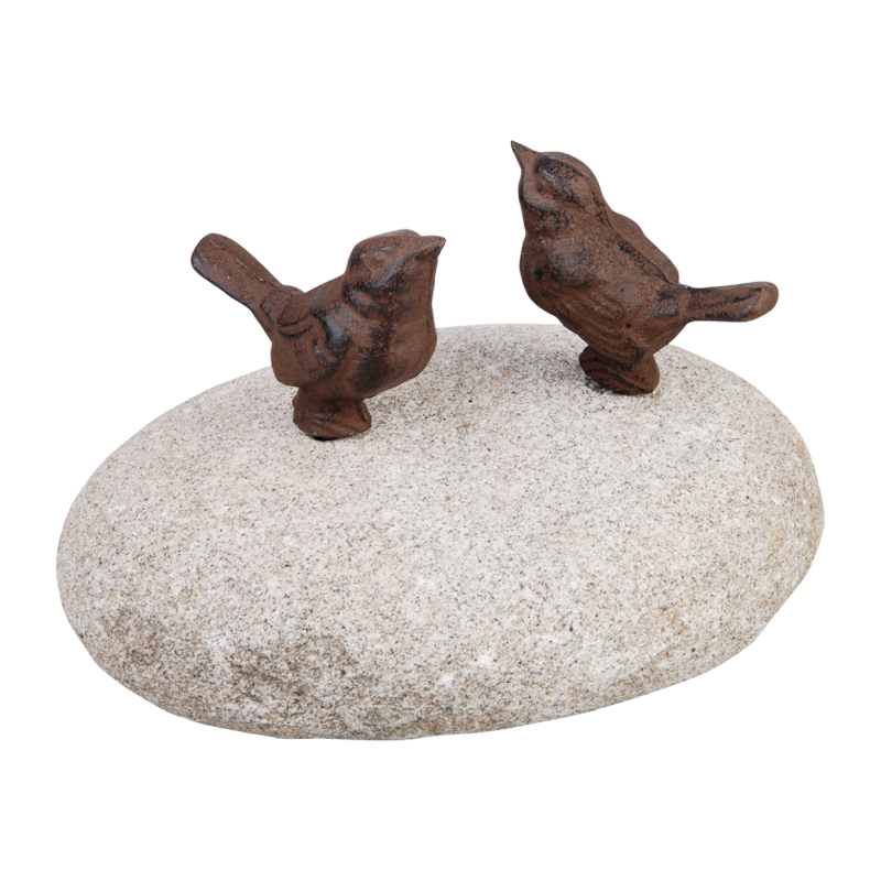 Animaux sur galet - Modèles aléatoires - L 19 cm - Image 3