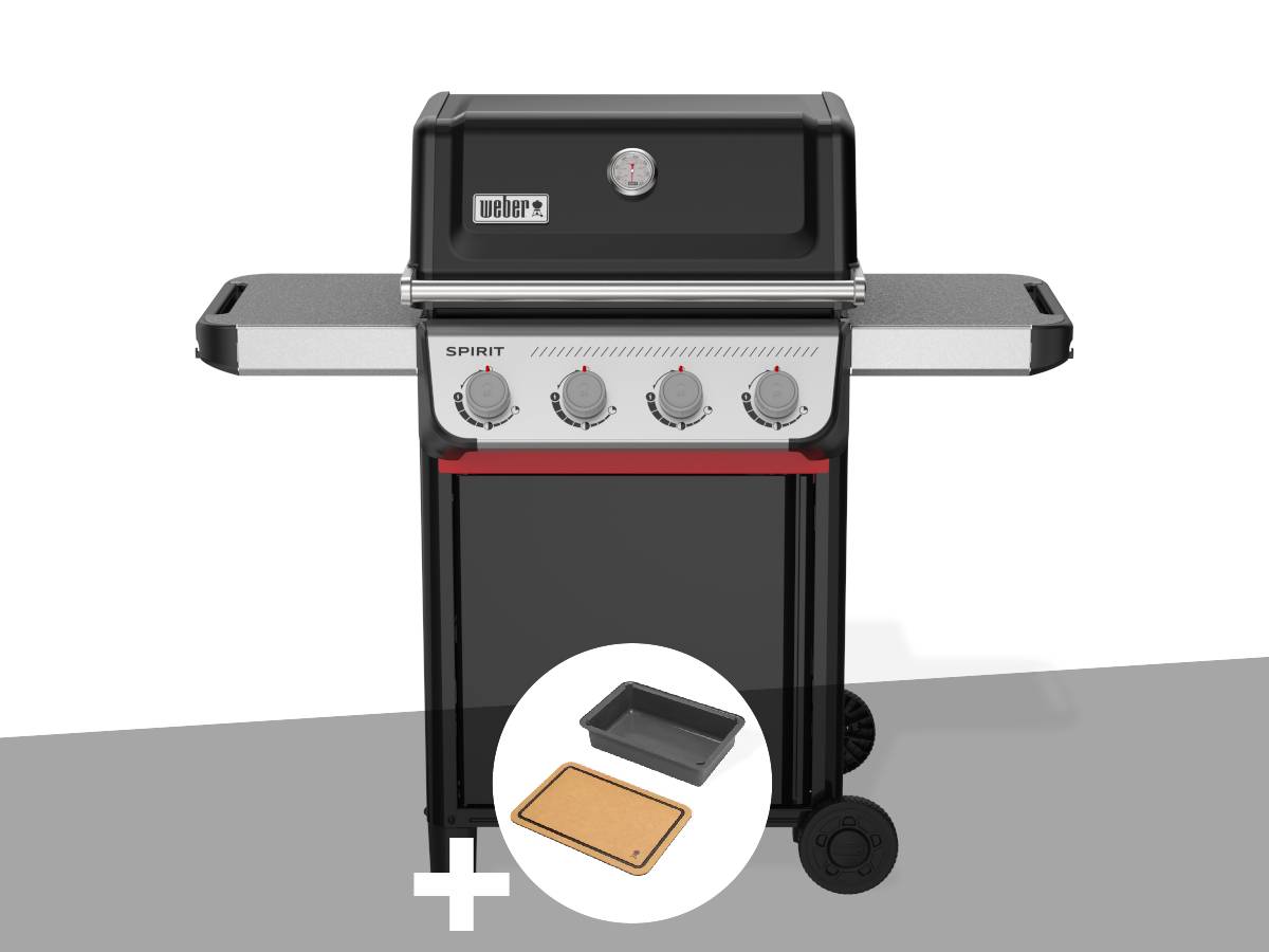 Weber - Barbecue à gaz Spirit E-410 + Bac et planche à découper Weber Works - Weber - Image 1