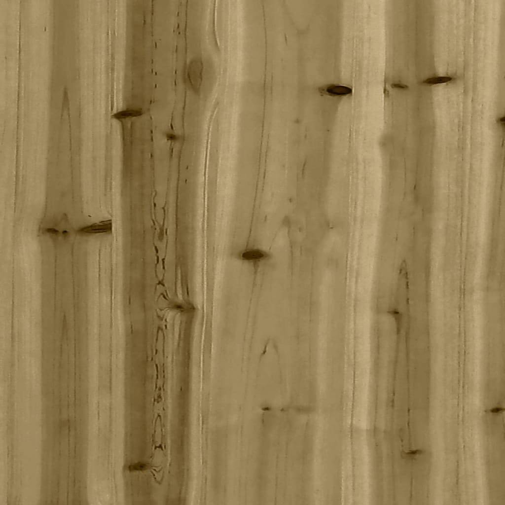 Maison Chic - Jardinière, Bac à fleurs, Pot de fleurs 110x40x68,5 cm bois de pin imprégné - Imagen 9