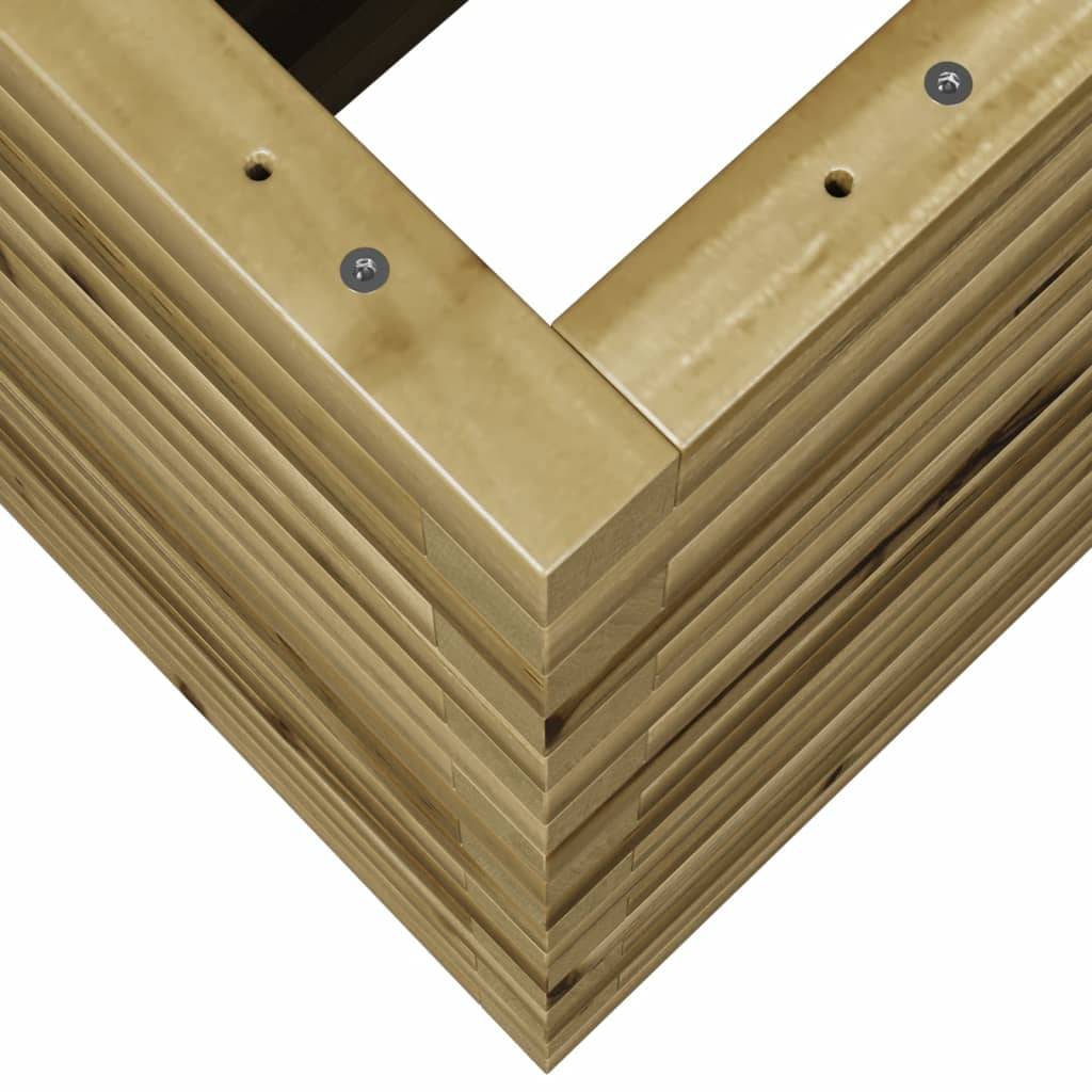 Maison Chic - Jardinière, Bac à fleurs, Pot de fleurs 110x40x68,5 cm bois de pin imprégné - Imagen 8