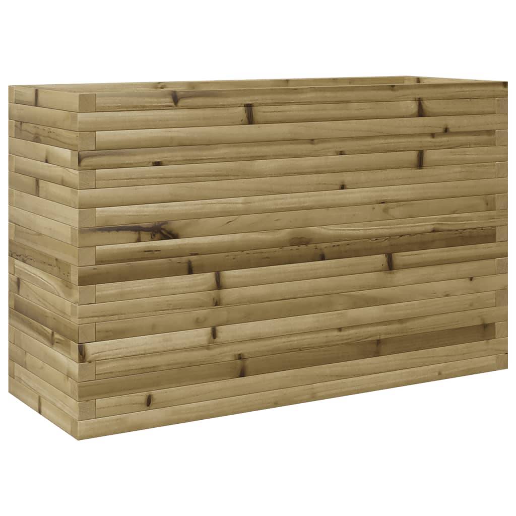 Maison Chic - Jardinière, Bac à fleurs, Pot de fleurs 110x40x68,5 cm bois de pin imprégné - Imagen 1