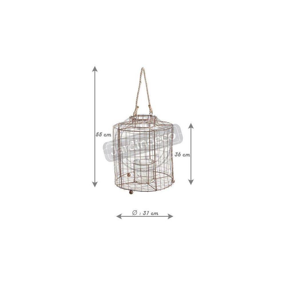 Aubry Gaspard - Photophore en verre blanc mat – Ambiance cosy et lumineuse - Image 2