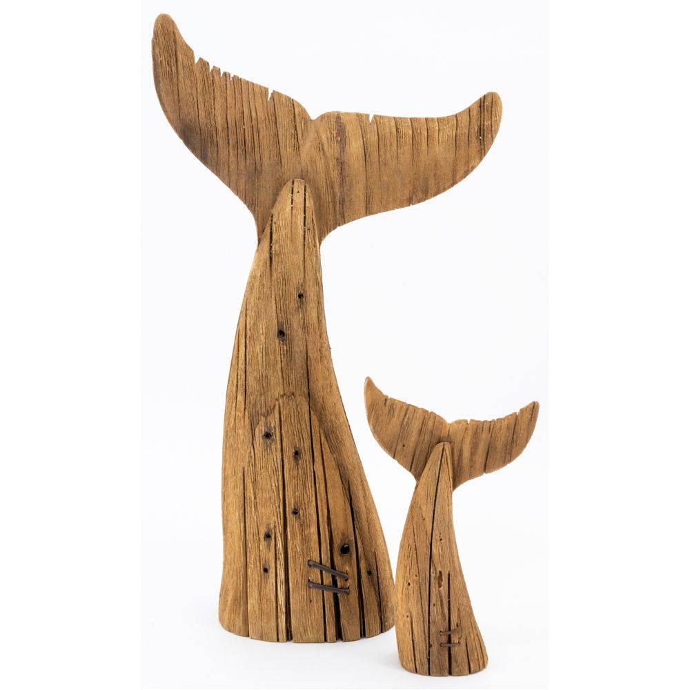 Aubry Gaspard - Queue de baleine en bois recyclé Petit modèle - Imagen 3