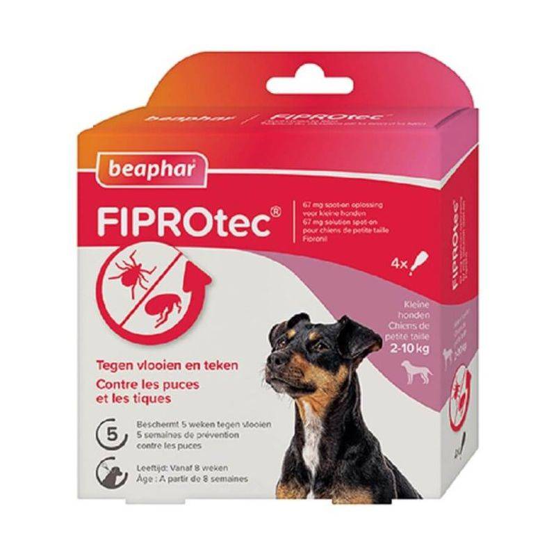 FIPROTEC SPOT ON - BEAPHAR 4 pipettes - Imagen 1