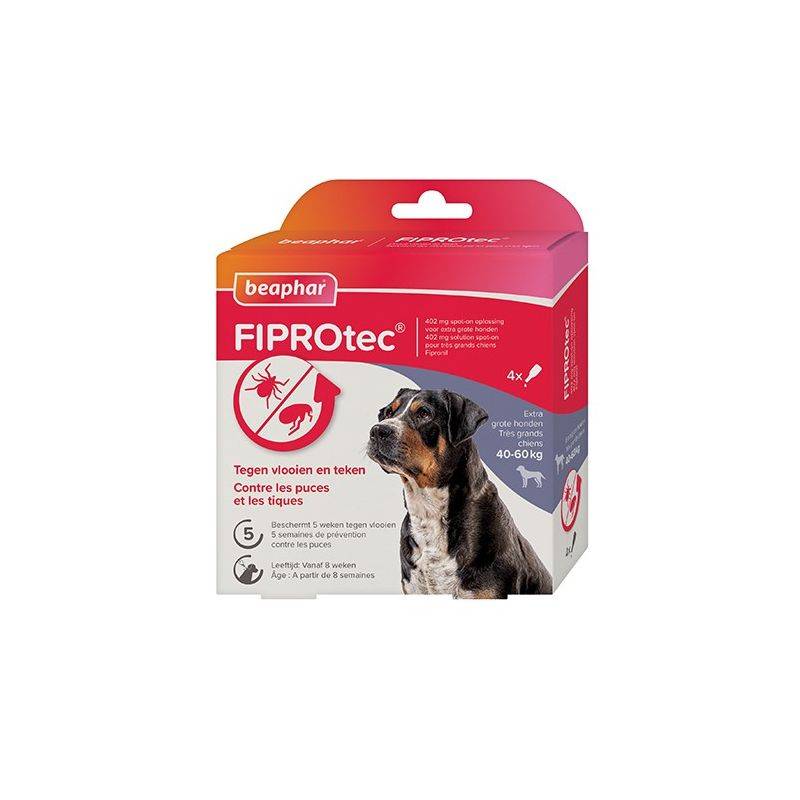 FIPROTEC SPOT ON - BEAPHAR 4 pipettes - Image 4