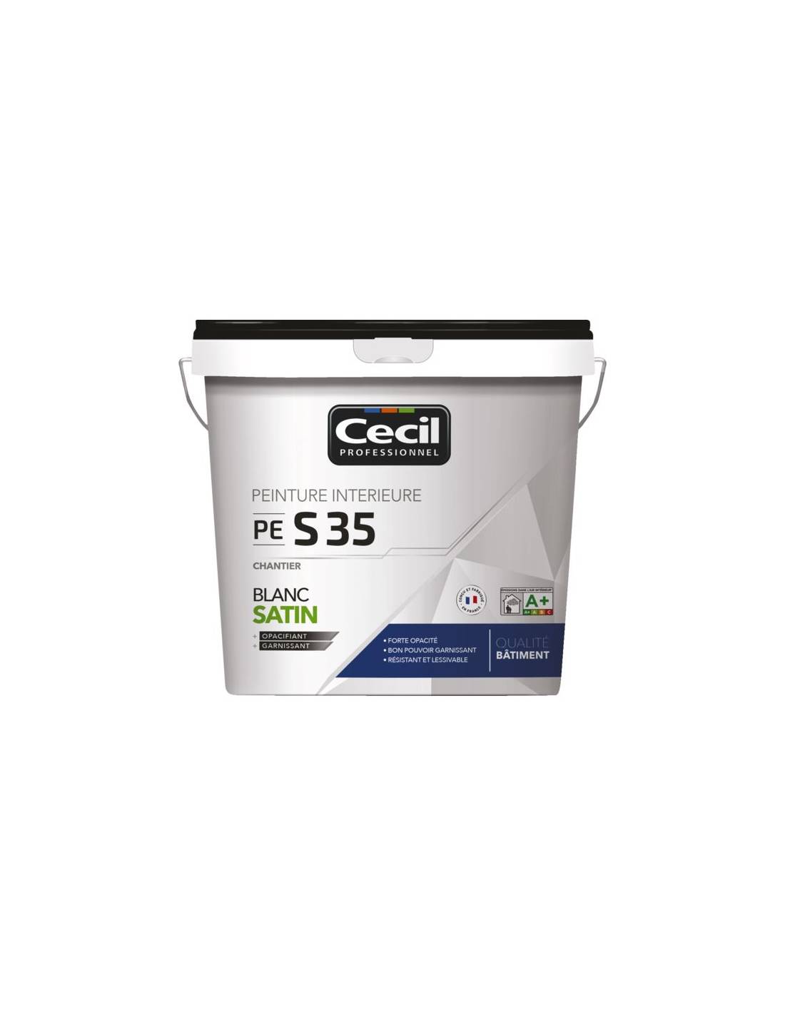 Peinture Intérieure Spéciale Chantier Satin 15l