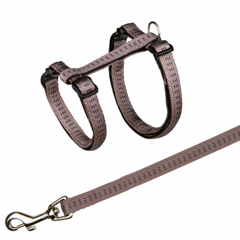Harnais Softline Elégance 27-44 cm, avec laisse couleurs aléatoires pour chats - Image 2