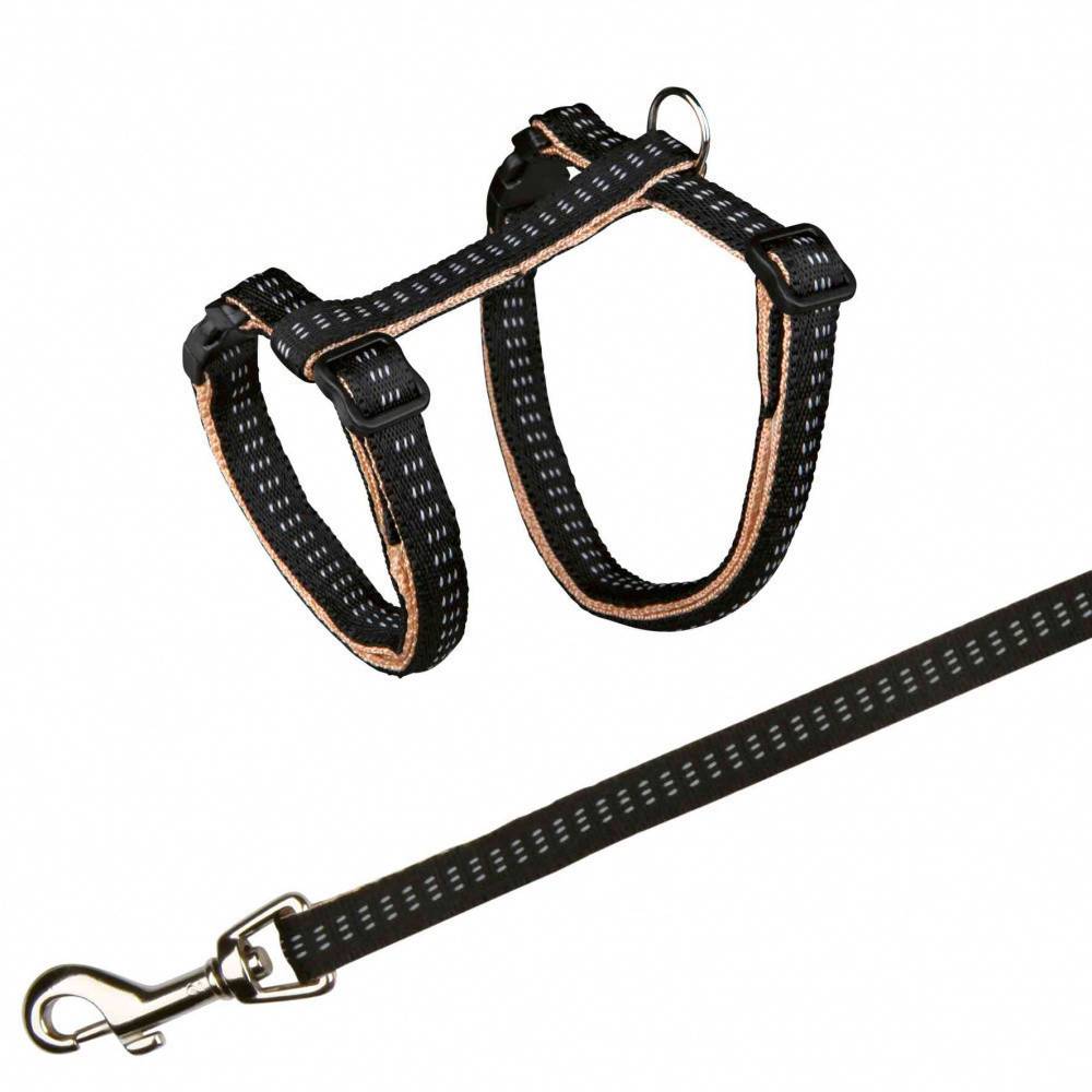 Harnais Softline Elégance 27-44 cm, avec laisse couleurs aléatoires pour chats - Image 3