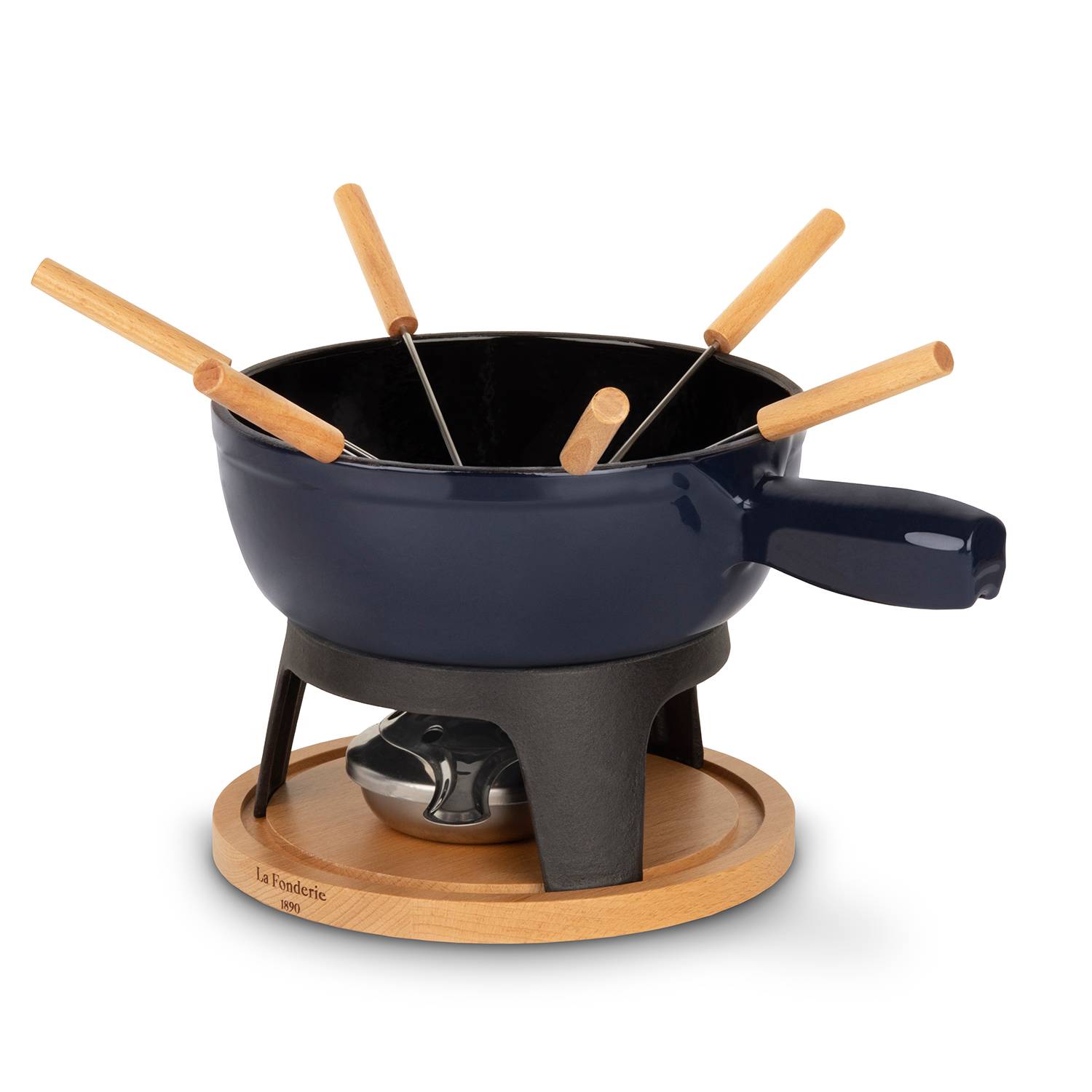 Set à fondue en fonte 6 personnes - MONT JOUX La Fonderie 1890 - Image 2
