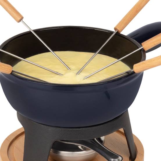 Set à fondue en fonte 6 personnes - MONT JOUX La Fonderie 1890 - Image 5
