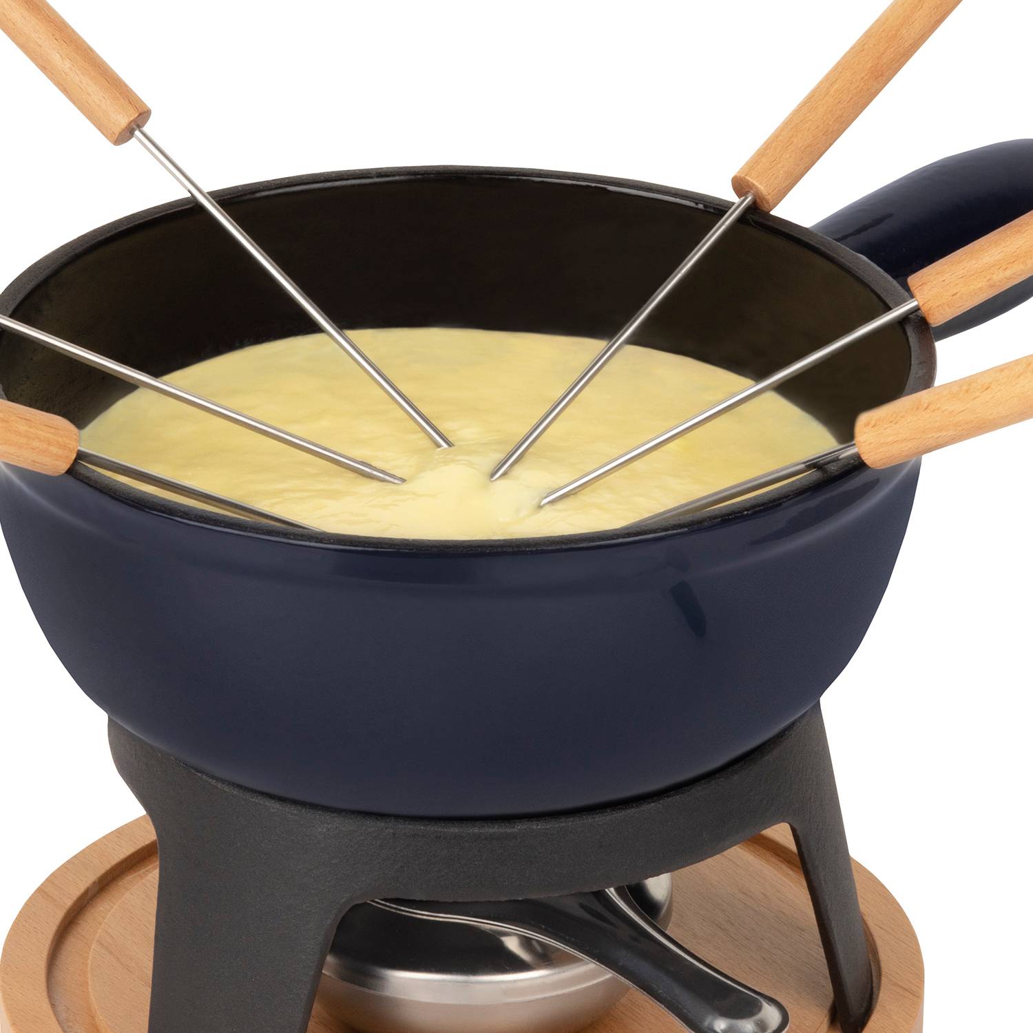 Set à fondue en fonte 6 personnes - MONT JOUX La Fonderie 1890 - Image 5