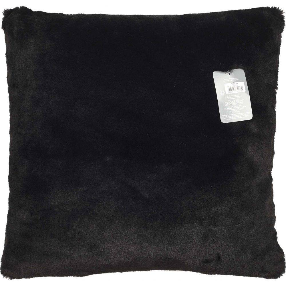 The Home Deco Factory - Coussin imitation fourrure 40 x 40 cm Opulence - Imagen 4