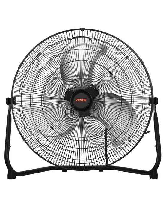 VEVOR Ventilateur sol 3 vitesses, métal 508mm, 2pcs, garage. - Image 1
