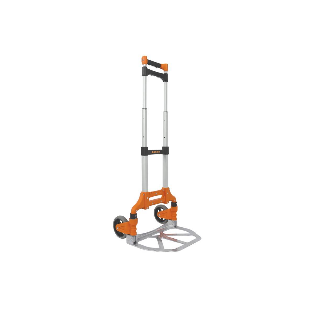 Chariot de manutention Chariot à roues Diable pliable Charge 60 kg Leger Aluminium BRIXO