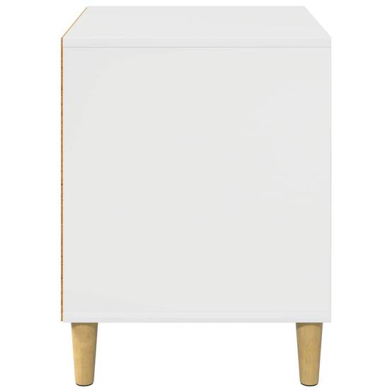 Vidaxl - Maison pour chat Blanc Brillant 42,5 x 40 x 53 cm vidaXL 8000675 - Image 7