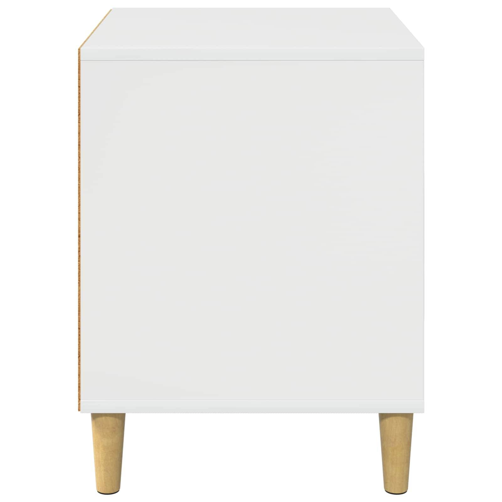 Vidaxl - Maison pour chat Blanc Brillant 42,5 x 40 x 53 cm vidaXL 8000675 - Image 7