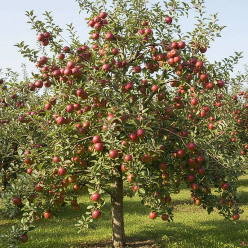 Pommier Belle de Boskoop - Bon rendement - Pot de 15L - 1/2 tige - 150/175 cm - De 3,00 m à 5,00 m - Imagen 4