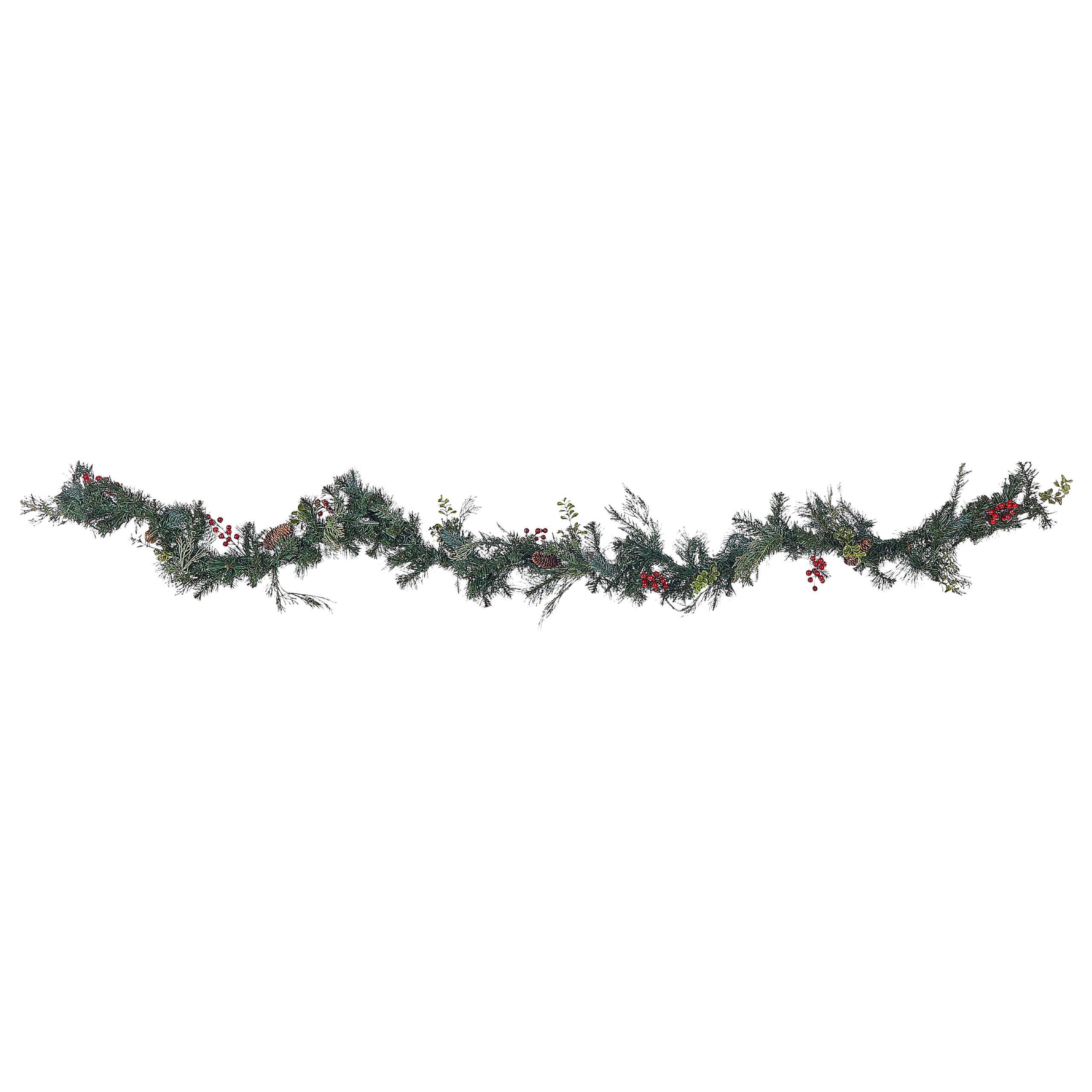 Beliani - Guirlande de Noël Matière synthétique Vert ELBRUS - Beliani - Imagen 4
