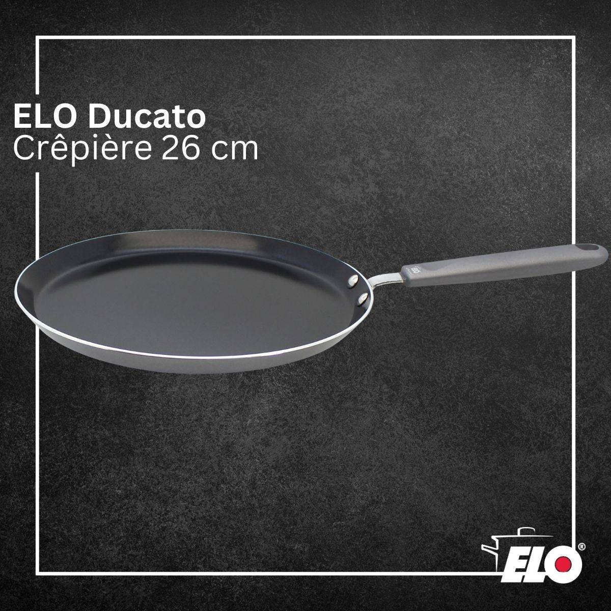 Poêle à crêpes 26 cm antiadhésive sans PFAS Elo Ducato - Image 3