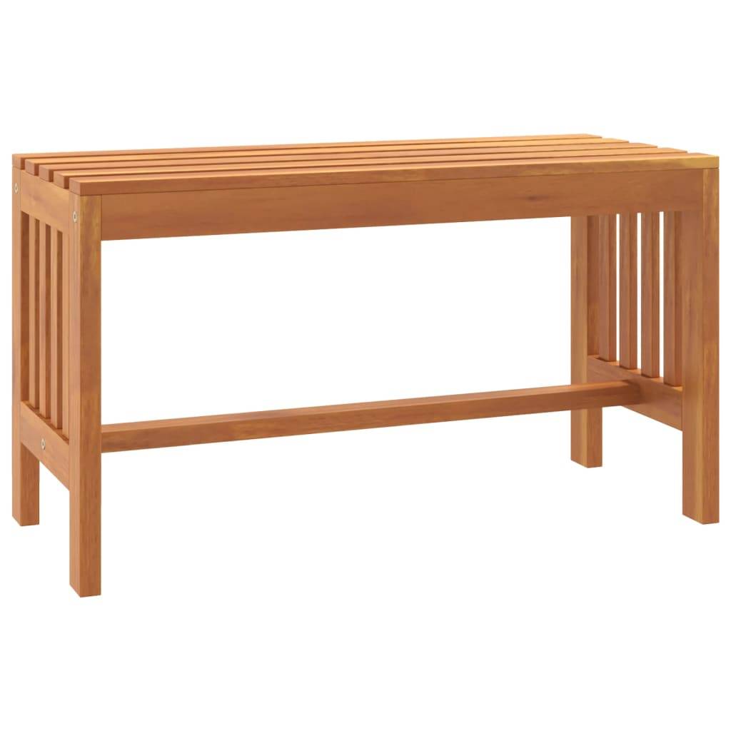 Maison Chic - Banc de jardin - Banc d'extérieur - Banquette 80 cm bois massif d'eucalyptus - Imagen 1