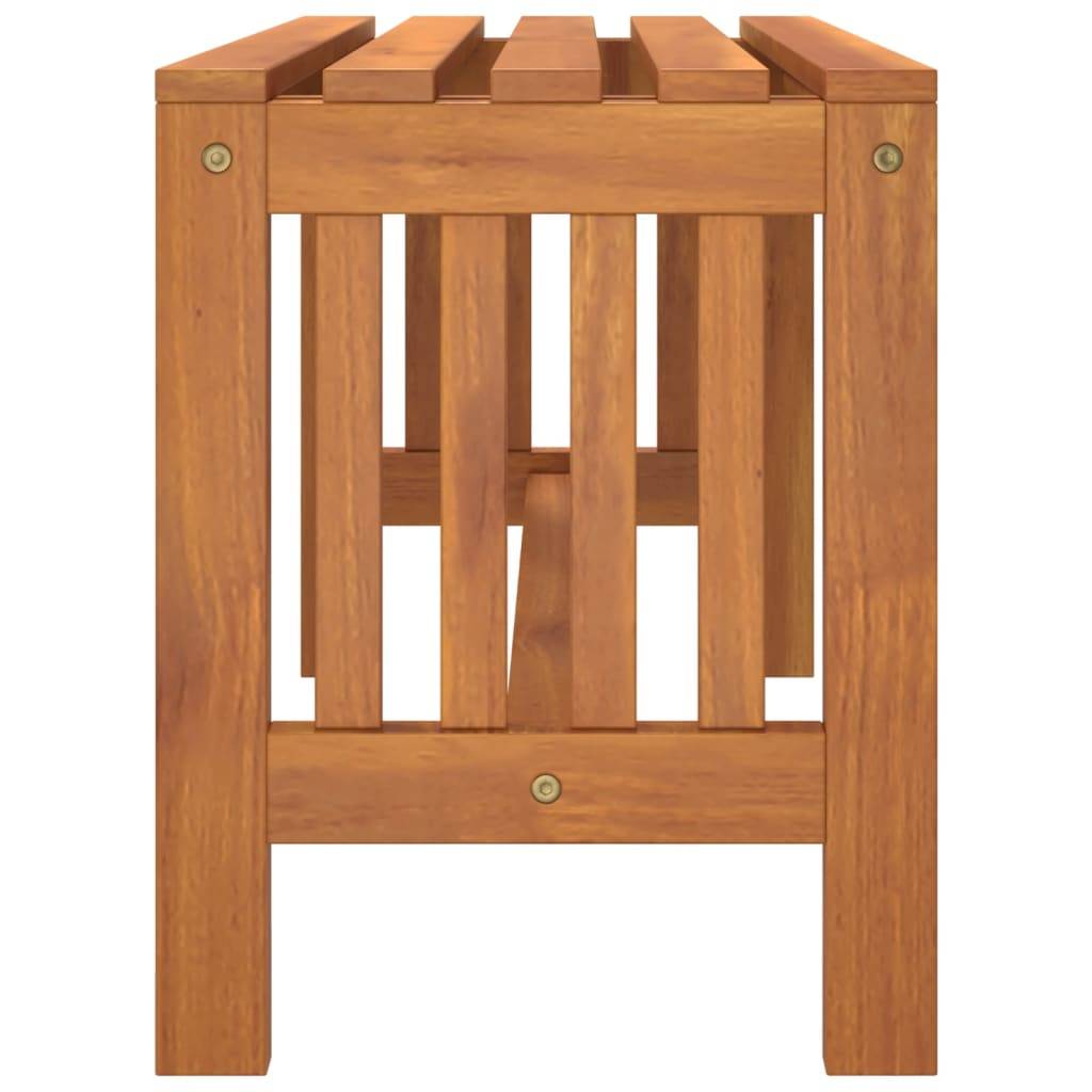 Maison Chic - Banc de jardin - Banc d'extérieur - Banquette 80 cm bois massif d'eucalyptus - Imagen 4