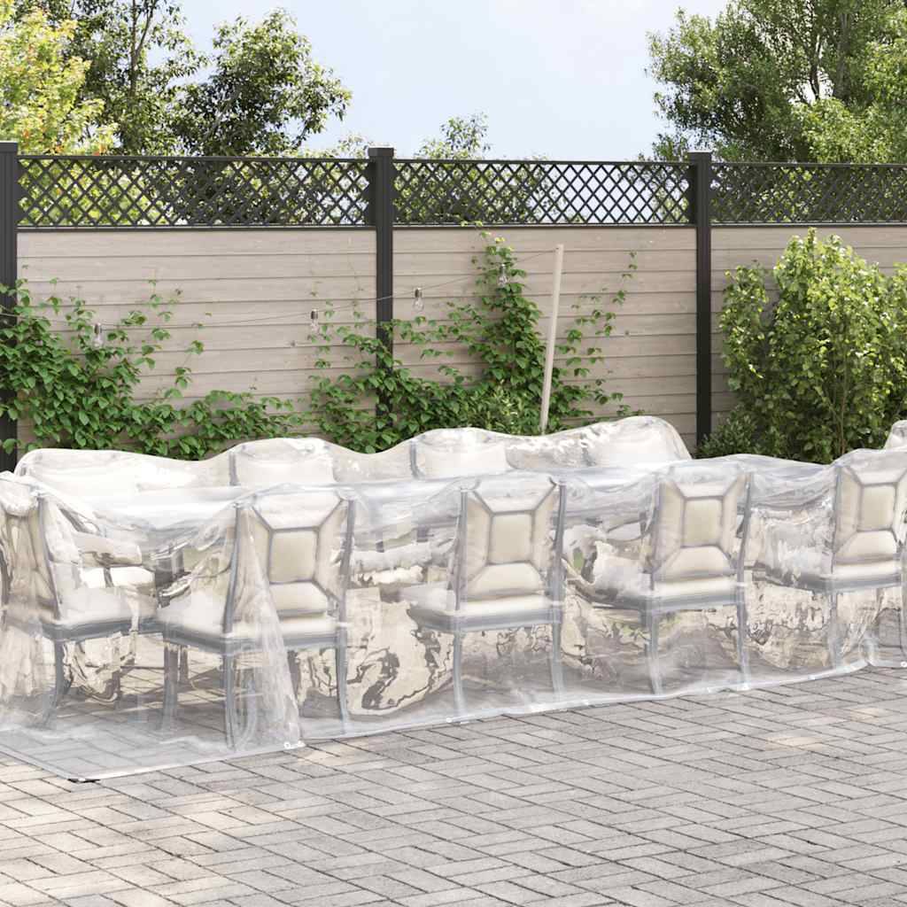 Maison Chic - Bâche de protection | Bâche transparente avec œillets 3x10 m polyéthylène Maison Chic - Image 1