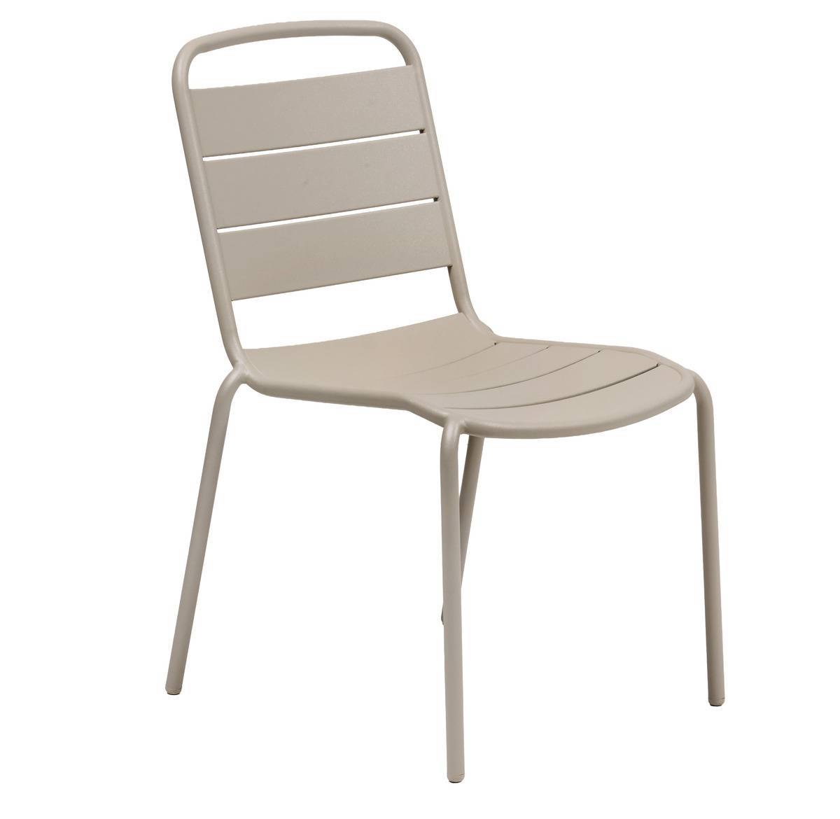 Hesperide - Chaise de jardin empilable Alegoria argile Hespéride