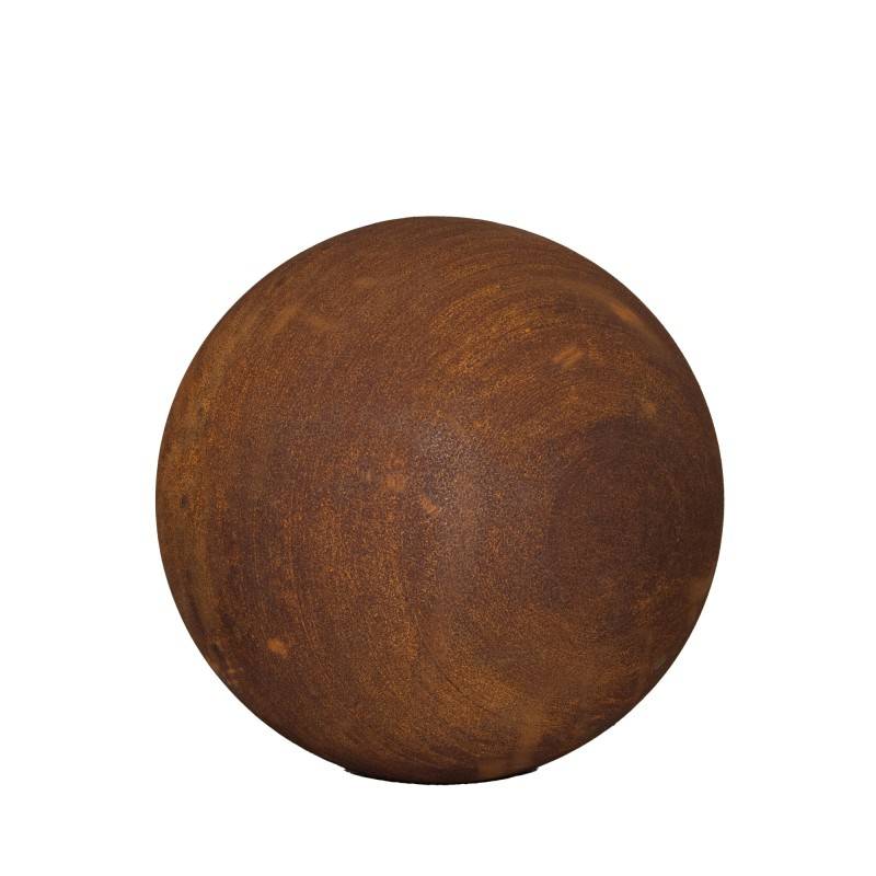 Jardinex - Boule rouillée jardin métal oxydé - Rouille 30 cm - Jardinex - Imagen 6
