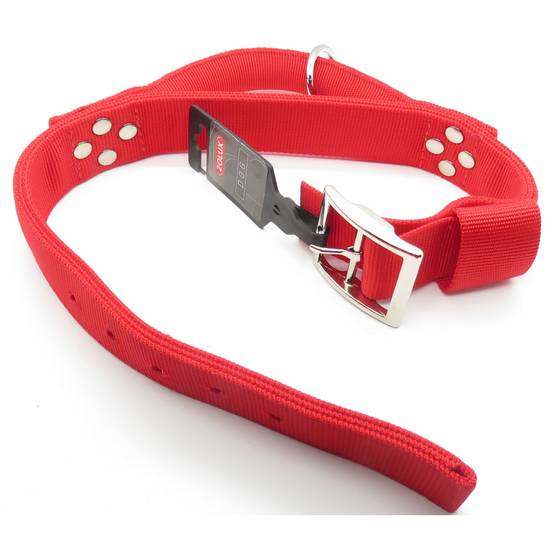 Zolux - Collier avec poignée T 65cm rouge pour chien - Imagen 3