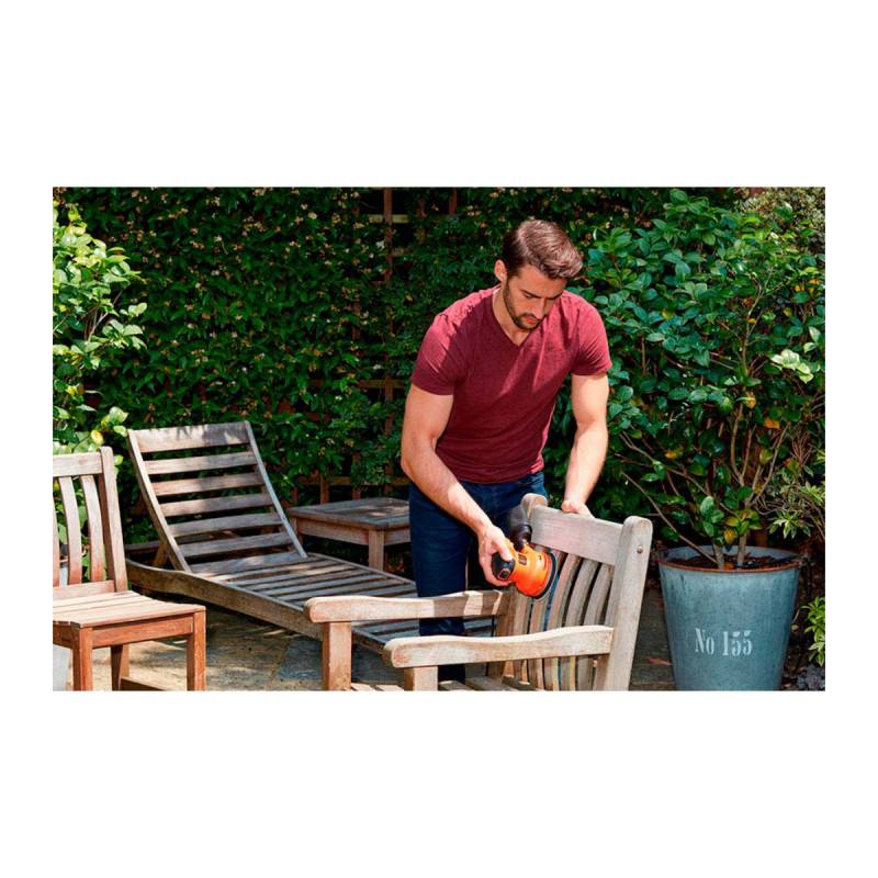 Ponceuse rotorbitale BEW210-QS BLACK et DECKER - 230W - 84419 - Image 3