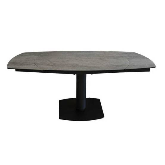 Table de Repas Allongeable Céramique Gris Anthracite - PIKAM - Image 4