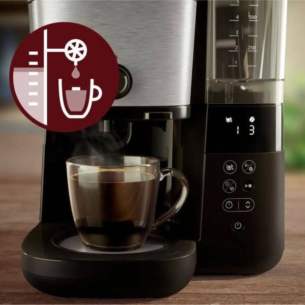 Philips - Cafetière goutte à goutte Philips HD7888/01 Noir 10 Tasses - Imagen 3