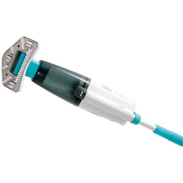 Intex - Nettoyeur pour piscine et spa INTEX ZR100 - Autonomie 50 mn - Chargeur USB + 2 brosses interchangeables inclus - Image 2