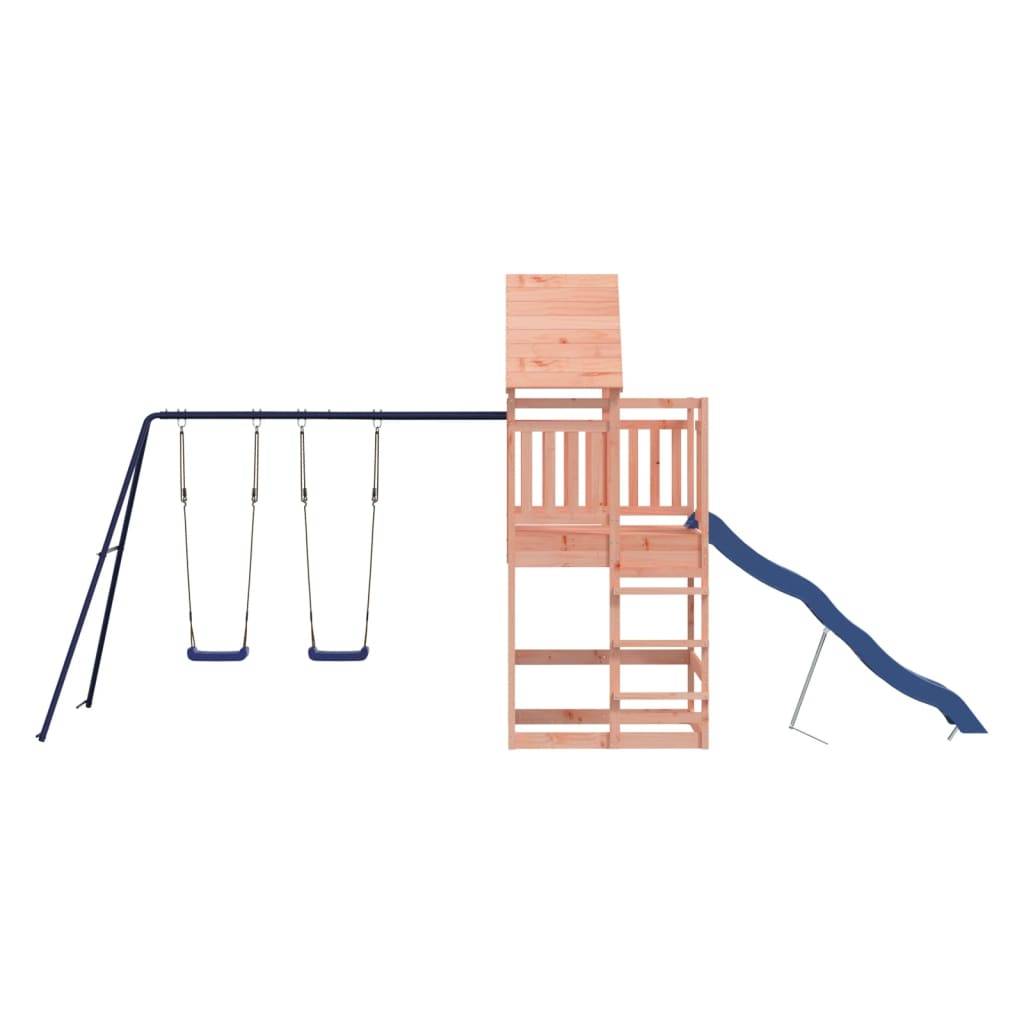 Helloshop26 - Aire de jeux d'extérieur balançoires toboggan portiques robuste jeux jardin 553 x 206 x 264 cm bois de pin imprégné 02_0005030 - Imagen 4