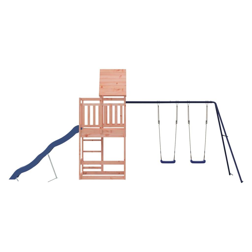 Helloshop26 - Aire de jeux d'extérieur balançoires toboggan portiques robuste jeux jardin 553 x 206 x 264 cm bois de pin imprégné 02_0005030 - Imagen 5