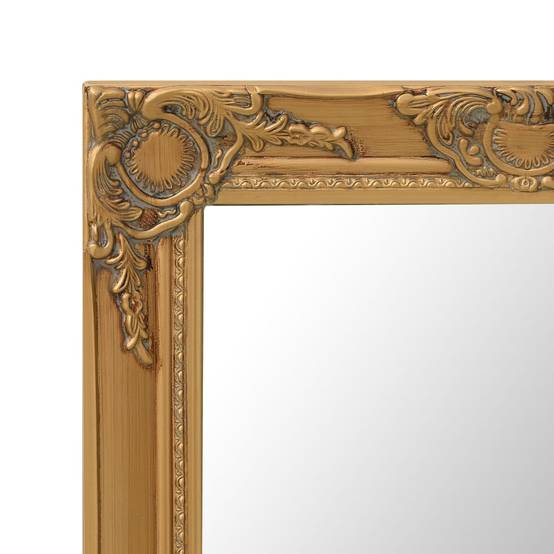 Maison Chic - Miroir mural - Miroir décoratif style baroque 50x80 cm Doré - Image 4