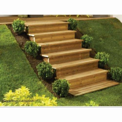 Marche pour escalier de jardin MODULESCA - Image 3