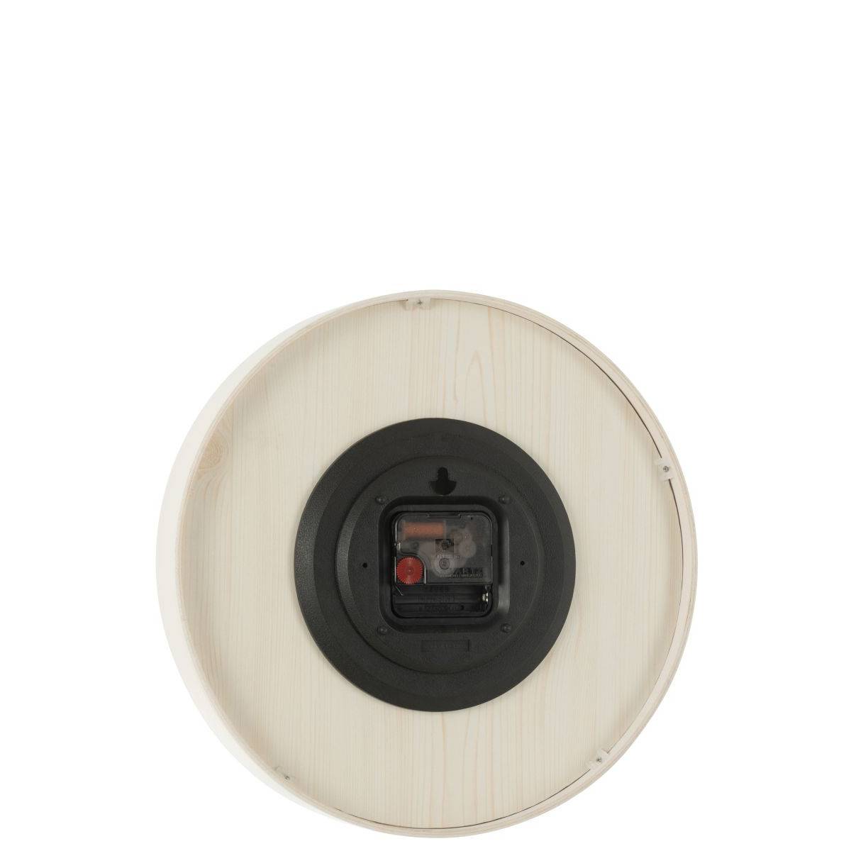 Horloge Murale en Bois "Marion" 30cm Blanc - Image 3