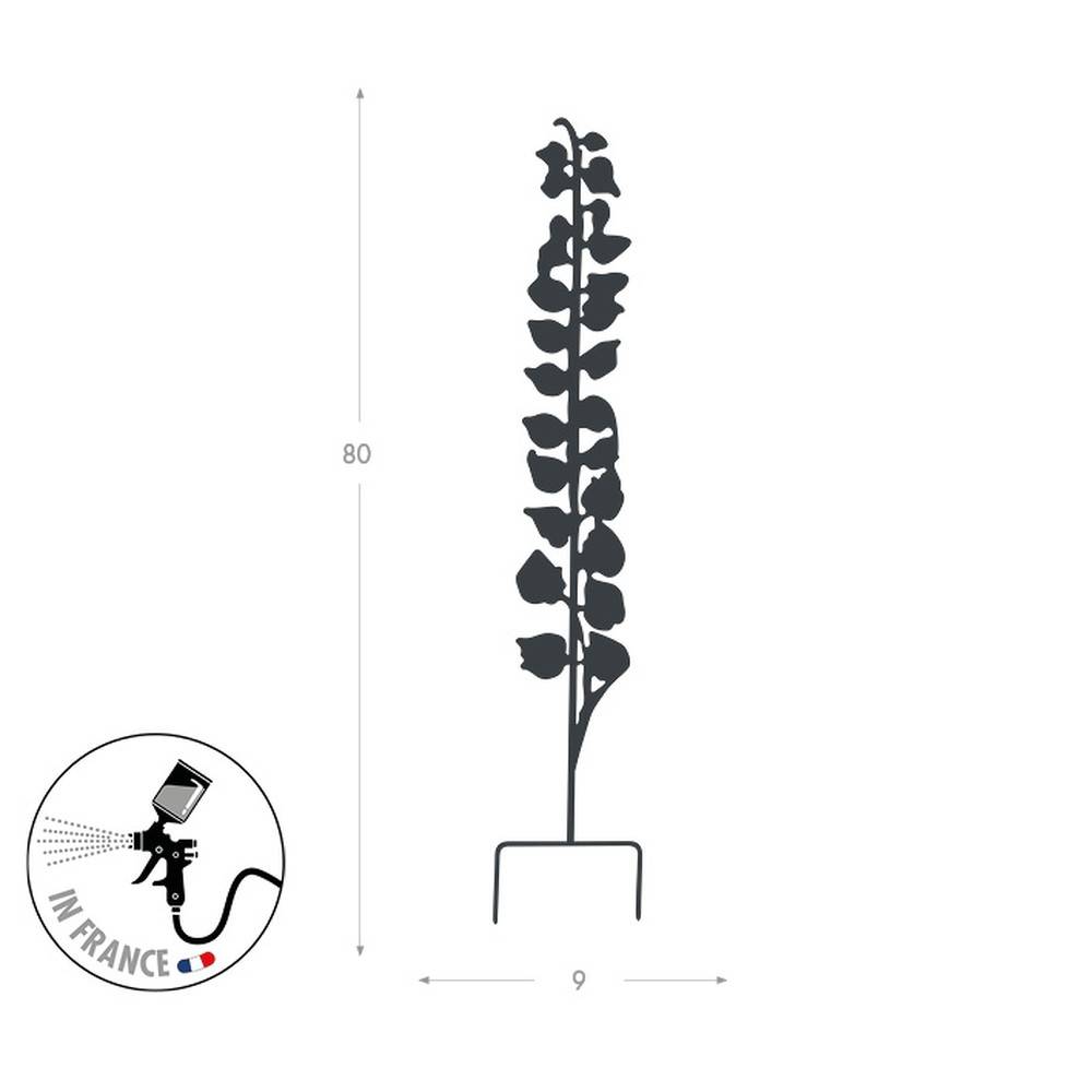 Louis Moulin - Déco en métal à planter Physalis - 9x70 cm - anthracite Louis Moulin - Image 2