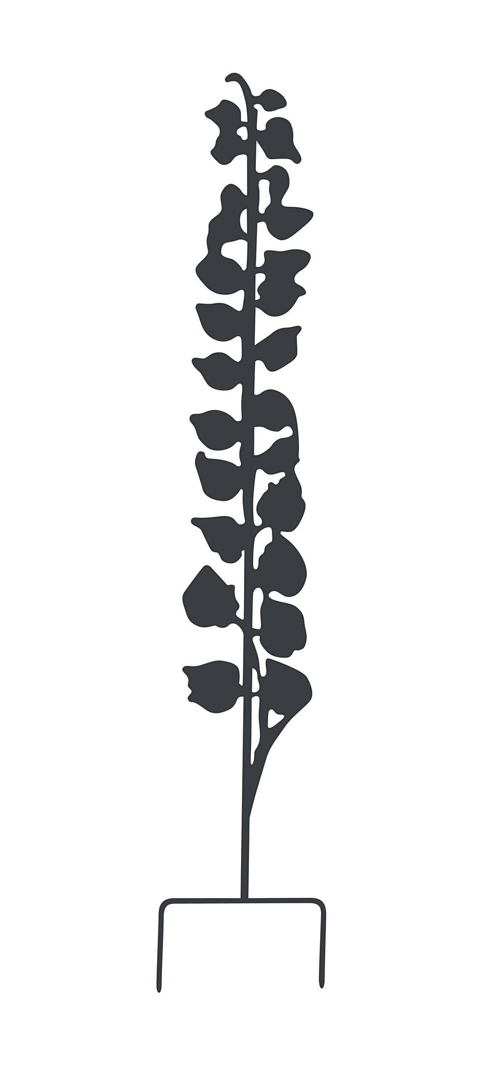 Louis Moulin - Déco en métal à planter Physalis - 9x70 cm - anthracite Louis Moulin - Image 1