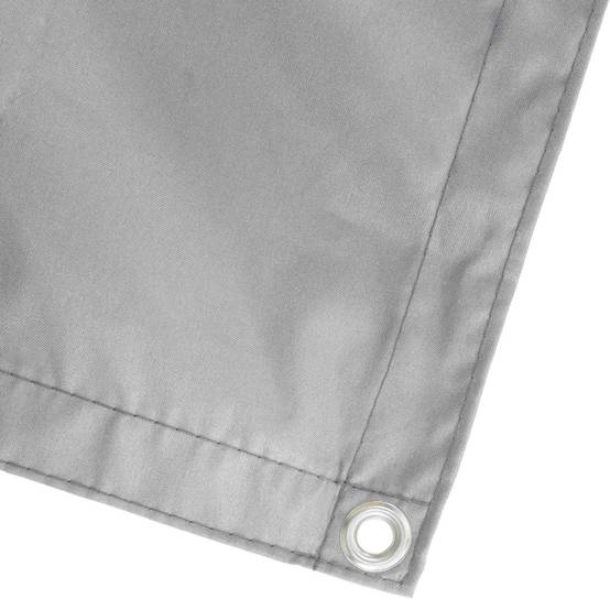 Écran de confidentialité polyester gris clair 500 x 200 cm - PANGIVO - Image 2