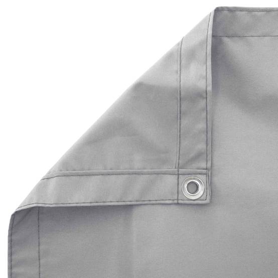 Écran de confidentialité polyester gris clair 500 x 200 cm - PANGIVO - Image 3