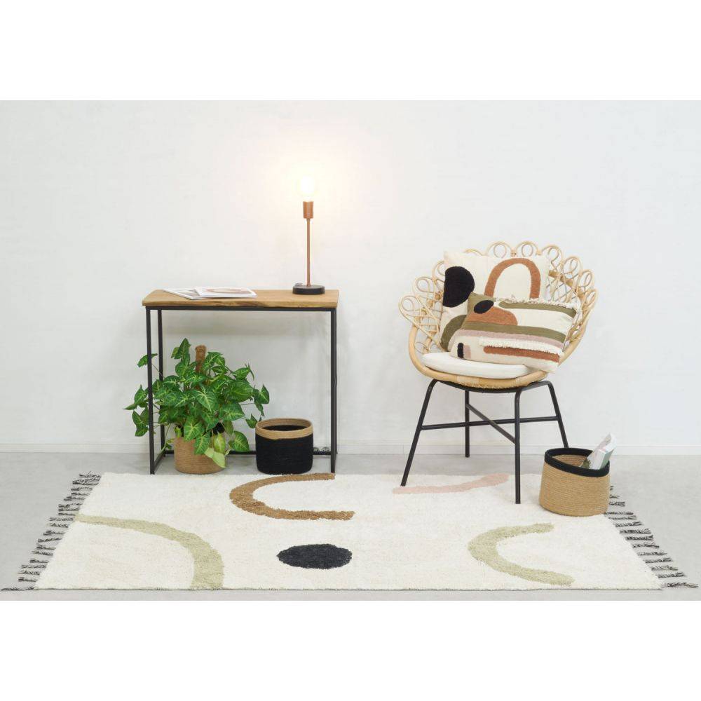 Aubry Gaspard - Tapis en coton Abstrait - Imagen 2