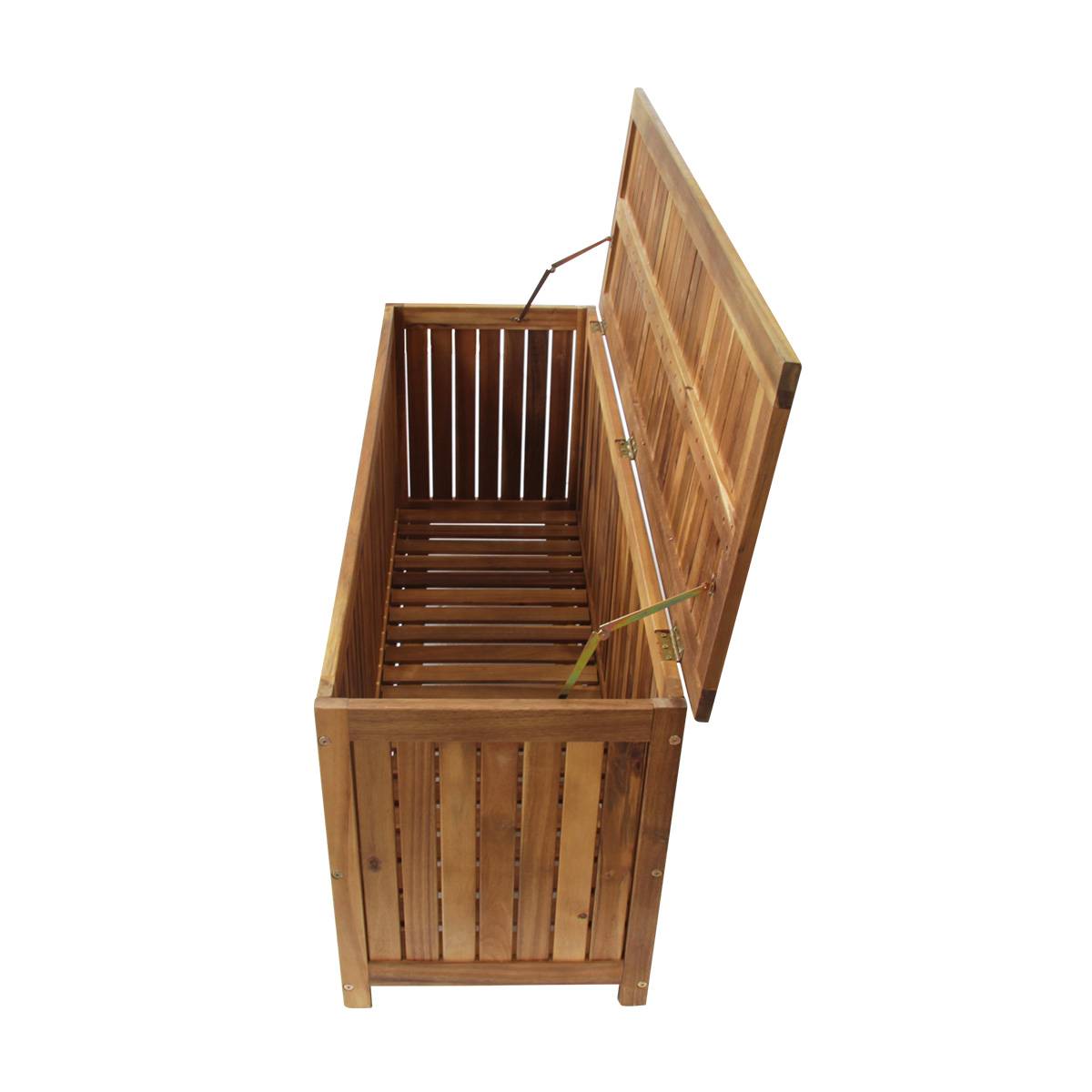 Coffre de rangement en acacia - Fidgi - Cémonjardin - Image 4