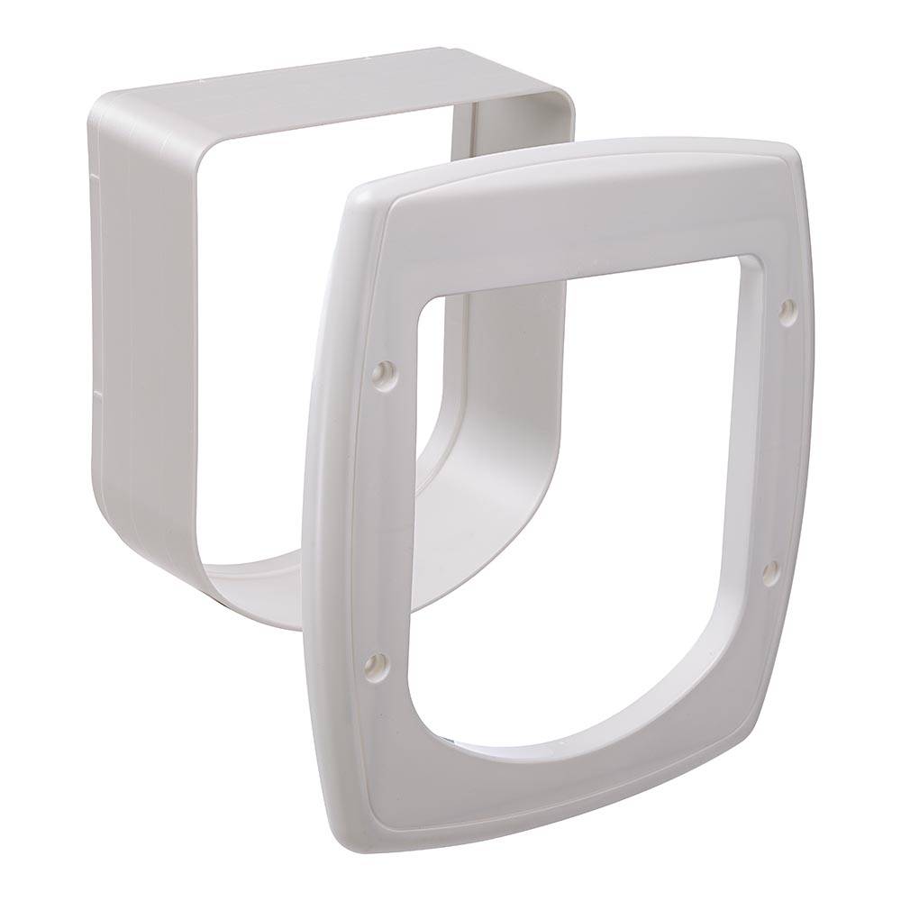 Ferplast - Ferplast Extension pour porte pour  chats chatière avec puce porte basculante SWING MICROCHIP EXTENSION, 22,5 x 16,2 x h 25,2 cm, profondeur 5 cm, - Imagen 1