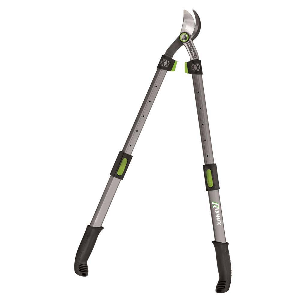 Ribimex - Coupe-branches pro 90cm manche télescopique lames forgées
