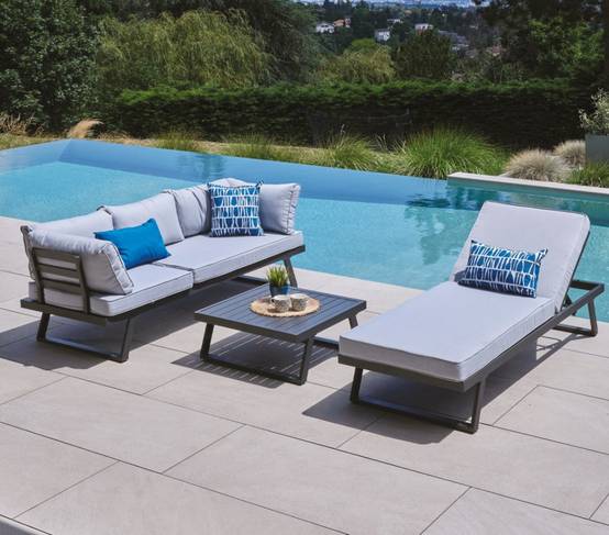 Ozalide - Lot de 2 coussins extérieur 40x40x15 ECLYPSE MER - Image 4