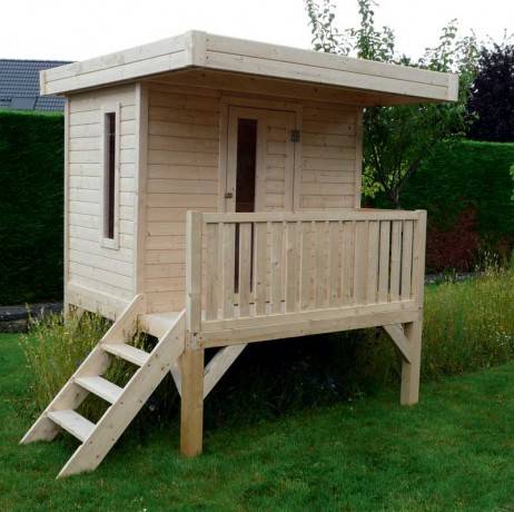Maison en bois enfants sur pilotis - Léa - Imagen 2